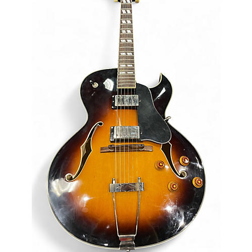 Used Eastman AR372CE 3 Tone Sunburst Hollow Body Electric Guitar 3 Tone Sunburst