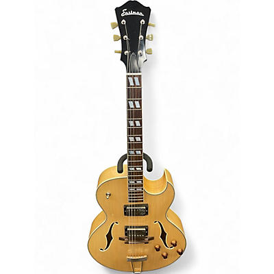 Used Eastman AR372CE-BD Natural Hollow Body Electric Guitar