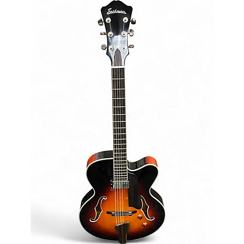 Used Eastman AR503CE 3 Tone Sunburst Hollow Body Electric Guitar 3 Tone Sunburst