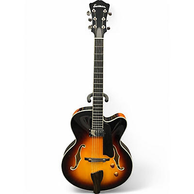 Used Eastman AR503CE Sunburst Hollow Body Electric Guitar
