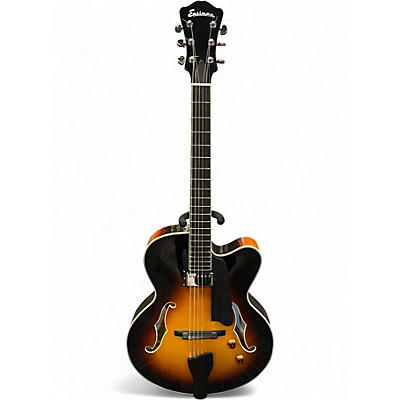 Used Eastman AR503CE Sunburst Hollow Body Electric Guitar