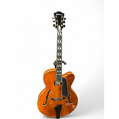 Used Eastman AR580-CE Orange Hollow Body Electric Guitar