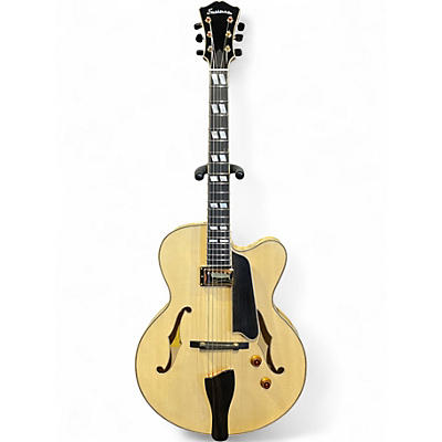 Used Eastman AR580CE-BD Natural Hollow Body Electric Guitar