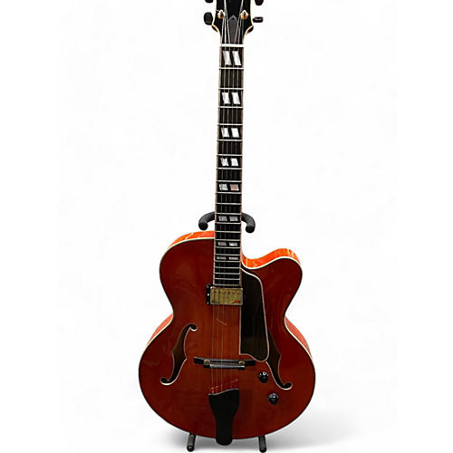 Eastman Used Eastman AR580CE Dark Cherry Burst Hollow Body Electric Guitar Dark Cherry Burst