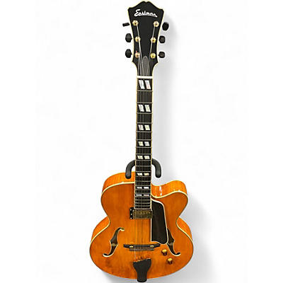 Used Eastman AR580CE Honey Burst Hollow Body Electric Guitar