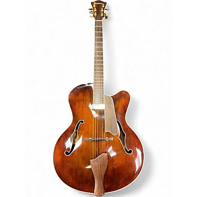 Used Eastman AR610CF Mahogany Acoustic Electric Guitar