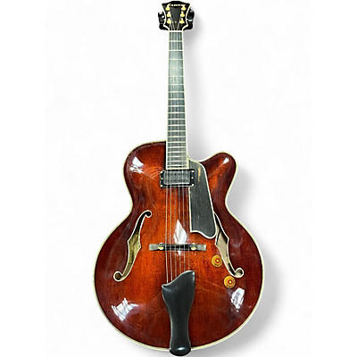 Used Eastman AR803CE Mahogany Hollow Body Electric Guitar