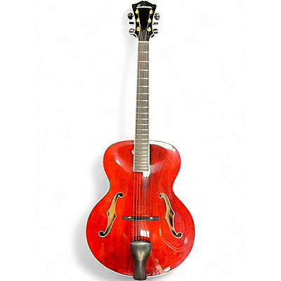 Used Eastman AR805 Red Acoustic Guitar