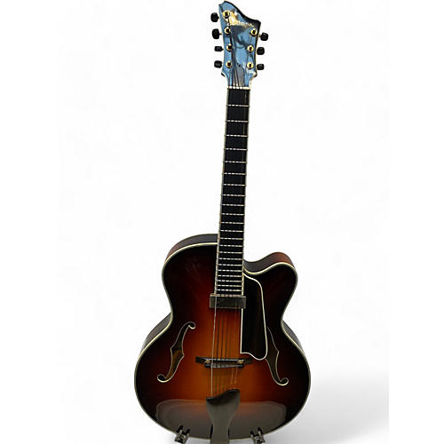 Eastman Used Eastman AR810-CE 7 2 Color Sunburst Hollow Body Electric Guitar 2 Color Sunburst