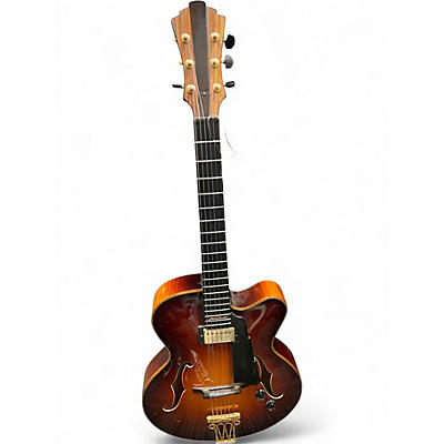 Used Eastman AR880CE-SB 2 Color Sunburst Hollow Body Electric Guitar