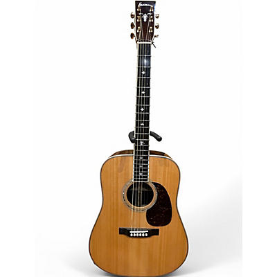 Used Eastman DT30D Natural Acoustic Guitar