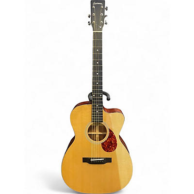 Used Eastman E1 OMCE-DLX Natural Acoustic Electric Guitar