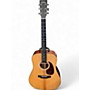 Used Eastman E1D-DLX Natural Acoustic Guitar Natural