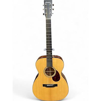 Used Eastman E1OMSP Natural Acoustic Guitar
