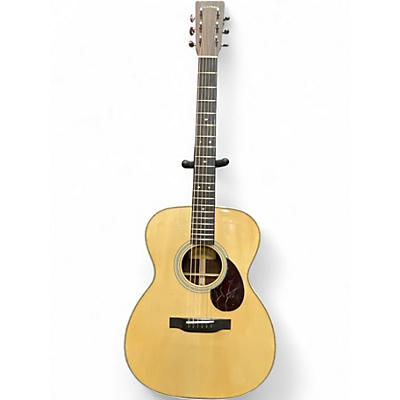 Used Eastman E20 OM Natural Acoustic Electric Guitar
