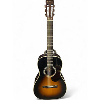Used Eastman E20P 2 Color Sunburst Acoustic Guitar