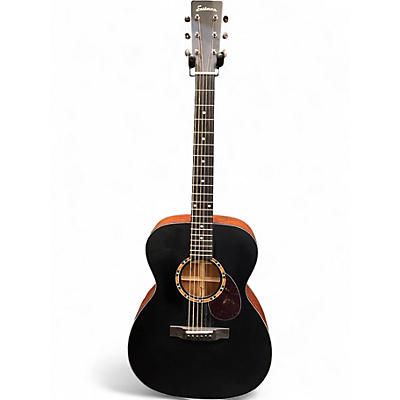 Used Eastman E2OM Black Acoustic Guitar