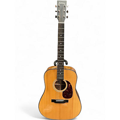 Used Eastman E3DE-DLX Natural Acoustic Electric Guitar