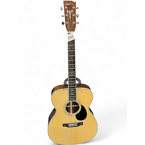 Used Eastman E40 OM Natural Acoustic Guitar Natural