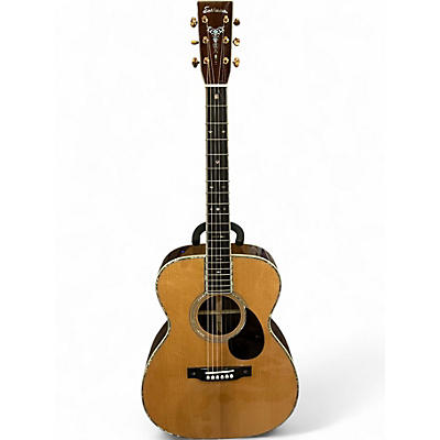 Used Eastman E40OMTC Natural Acoustic Electric Guitar