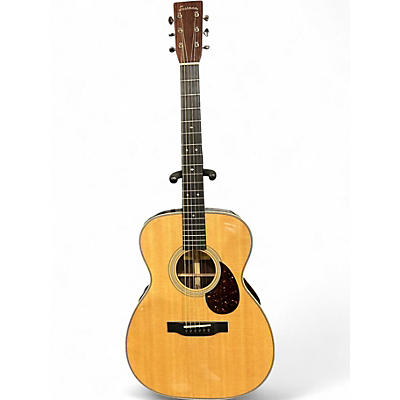 Used Eastman E8 OM Natural Acoustic Electric Guitar