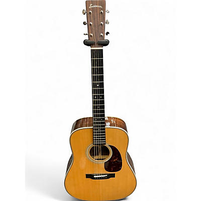 Used Eastman E8DTC Natural Acoustic Electric Guitar