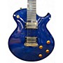 Used Eastman El Rey 2 Trans Blue Solid Body Electric Guitar Trans Blue