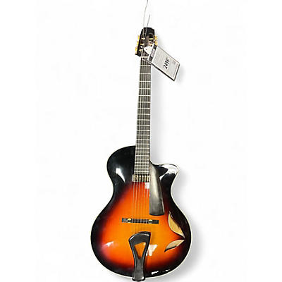 Used Eastman FV880CE 2 Color Sunburst Hollow Body Electric Guitar