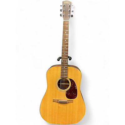 Used Eastman HE120 Natural Acoustic Guitar