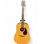 Used Eastman HE120 Natural Acoustic Guitar Natural