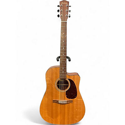 Used Eastman HE120CE Natural Acoustic Electric Guitar