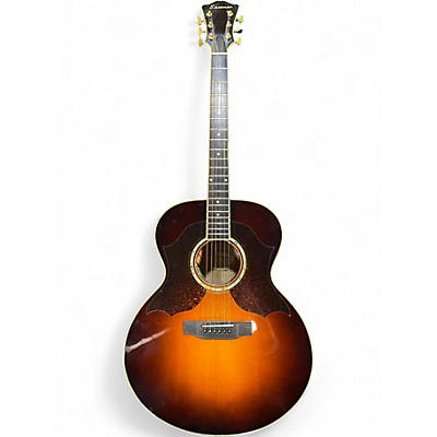 Used Eastman Jumbo Sunburst Acoustic Electric Guitar