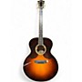 Used Eastman Jumbo Sunburst Acoustic Electric Guitar Sunburst