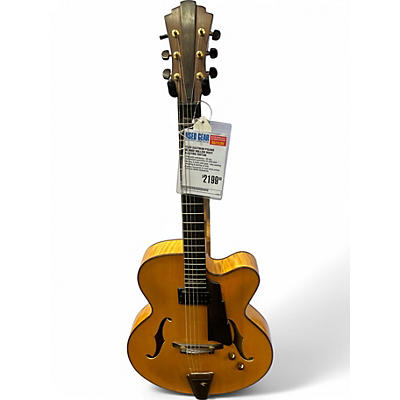 Used Eastman PISANO Blonde Hollow Body Electric Guitar