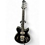 Used Eastman ROMEO NYC Black Hollow Body Electric Guitar Black