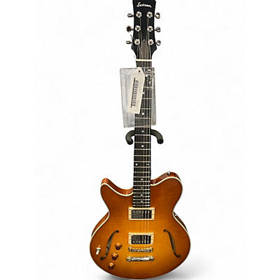 Used Eastman Romeo California Honey Burst Hollow Body Electric Guitar