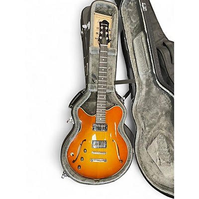 Used Eastman RomeoL Gold Burst Hollow Body Electric Guitar