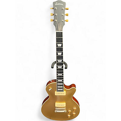 Used Eastman SB56 Gold Top Solid Body Electric Guitar