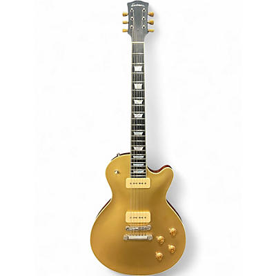Used Eastman SB56 Gold Top Solid Body Electric Guitar
