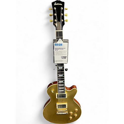 Used Eastman SB59 Gold Solid Body Electric Guitar Gold