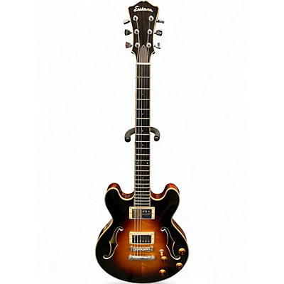 Used Eastman T184MX-CS Tobacco Burst Hollow Body Electric Guitar