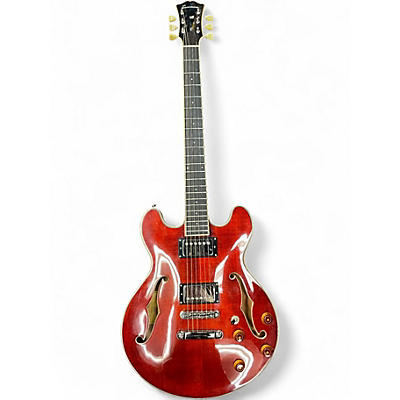 Used Eastman T184MX Cherry Hollow Body Electric Guitar
