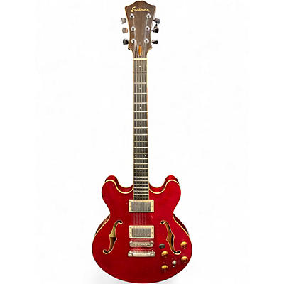 Used Eastman T185 Faded Cherry Hollow Body Electric Guitar
