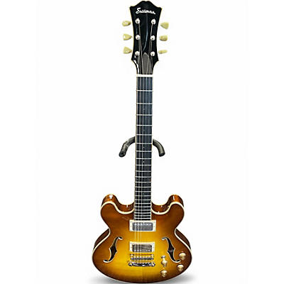 Used Eastman T185MXGB 2 Color Sunburst Hollow Body Electric Guitar