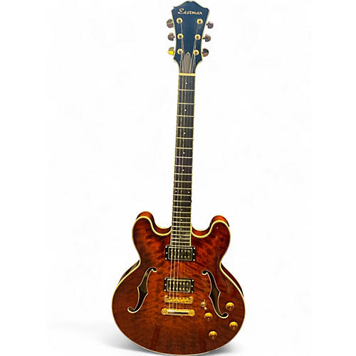 Used Eastman T186MX Antique Classic Hollow Body Electric Guitar Antique Classic