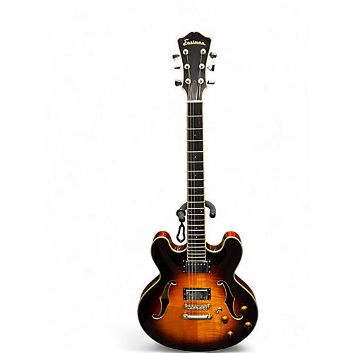 Used Eastman T186MX-CS 3 Color Sunburst Hollow Body Electric Guitar 3 Color Sunburst