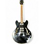Used Eastman T386 Black Hollow Body Electric Guitar Black