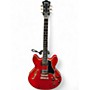 Used Eastman T386RD Red Hollow Body Electric Guitar Red