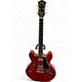 Used Eastman T386RD Red Hollow Body Electric Guitar Red