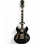 Used Eastman T486 BK Black Hollow Body Electric Guitar Black